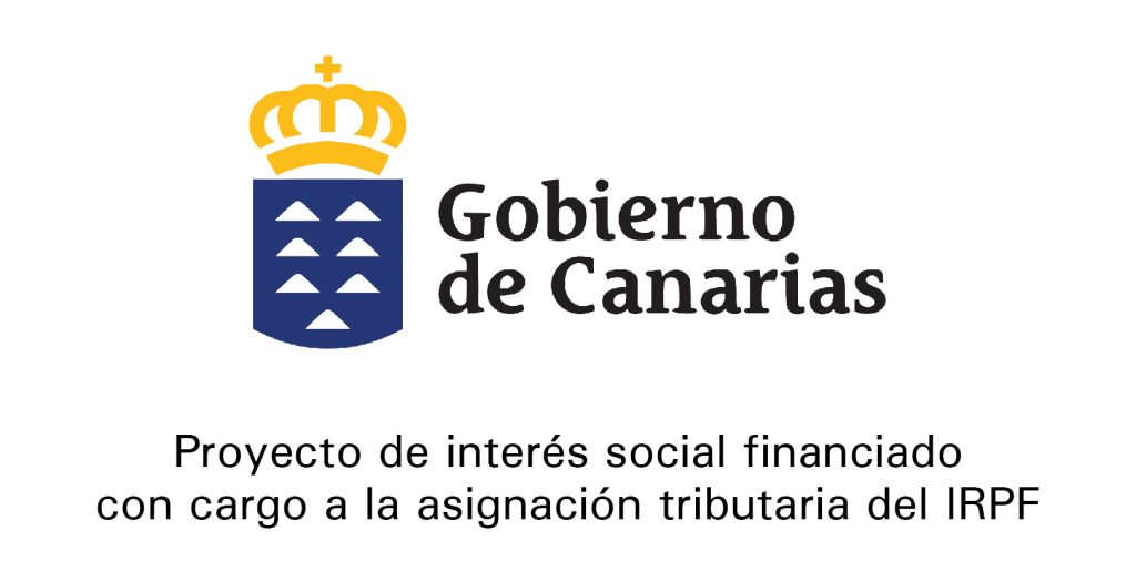 Logo Gobierno Canarias + IRPF