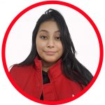 Alexia Sandoval. Auxiliar social