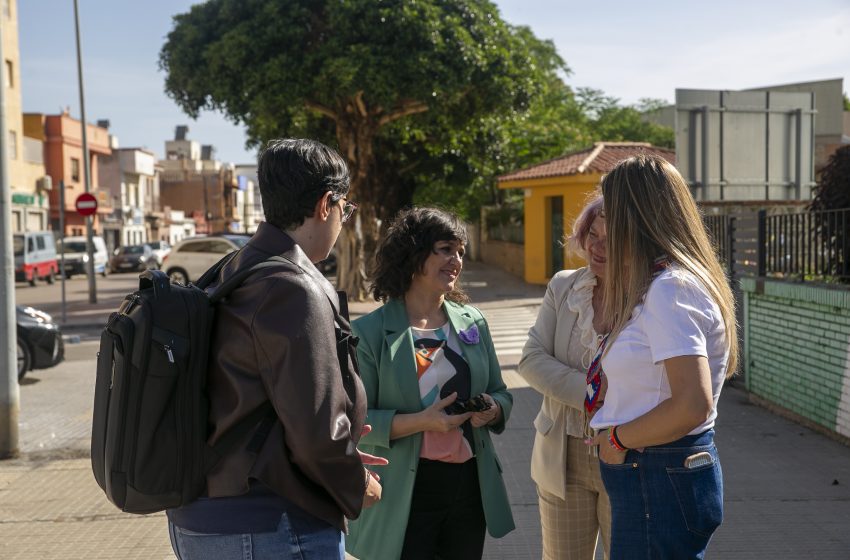  La secretaria de Estado de Igualdad muestra su apoyo a Betania en La Línea