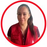 Yunuen Molina. Auxiliar social de menores